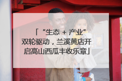 “生态 + 产业”双轮驱动，兰溪黄店开启高山西瓜丰收乐章