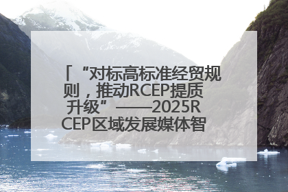 “对标高标准经贸规则，推动RCEP提质升级”——2025RCEP区域发展媒体智库论坛举行专题对话