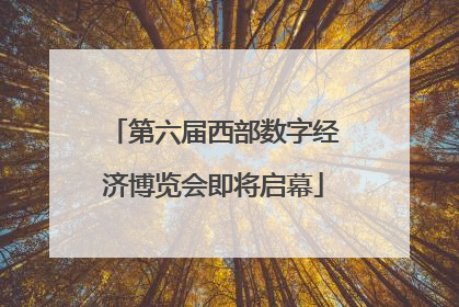 第六届西部数字经济博览会即将启幕