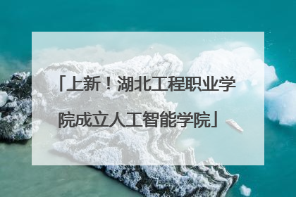 上新！湖北工程职业学院成立人工智能学院