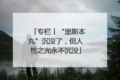 专栏丨“里斯本丸”沉没了，但人性之光永不沉没