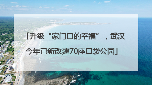 升级“家门口的幸福”，武汉今年已新改建70座口袋公园