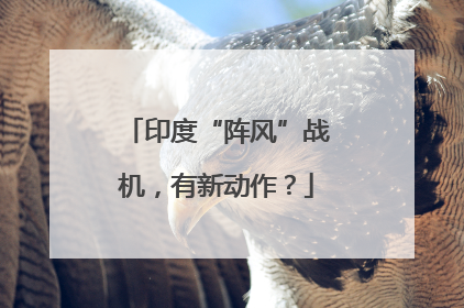 印度“阵风”战机，有新动作？