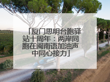 厦门思明台胞驿站十周年：两岸同胞在闽南语加油声中同心接力