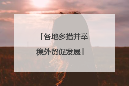 各地多措并举稳外贸促发展