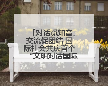 对话觅知音、交流促团结 国际社会共庆首个“文明对话国际日”
