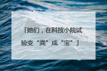 她们，在科技小院试验变“粪”成“宝”