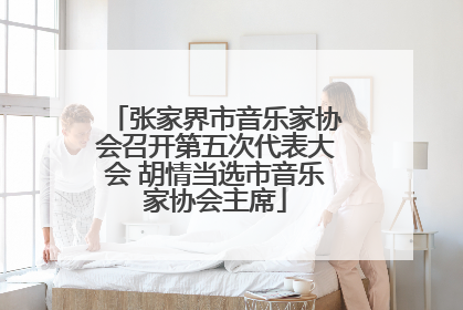 张家界市音乐家协会召开第五次代表大会 胡情当选市音乐家协会主席