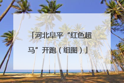 河北阜平“红色超马”开跑（组图）
