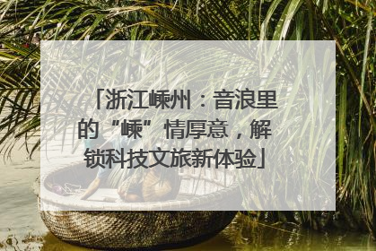 浙江嵊州：音浪里的“嵊”情厚意，解锁科技文旅新体验