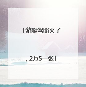 游艇驾照火了，2万5一张