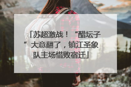 苏超激战！“醋坛子”大意翻了，镇江圣象队主场惜败宿迁