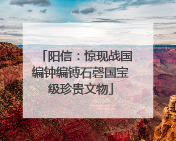 阳信：惊现战国编钟编镈石磬国宝级珍贵文物
