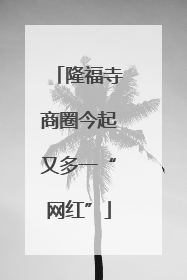 隆福寺商圈今起又多一“网红”