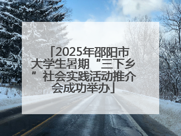 2025年邵阳市大学生暑期“三下乡”社会实践活动推介会成功举办