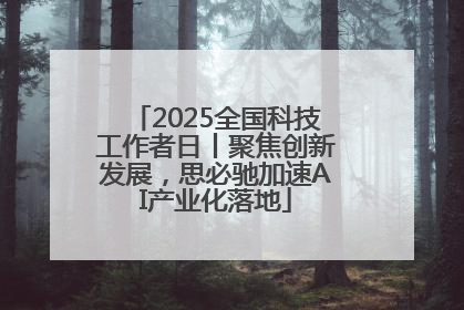 2025全国科技工作者日丨聚焦创新发展，思必驰加速AI产业化落地