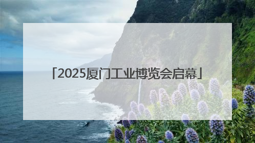 2025厦门工业博览会启幕